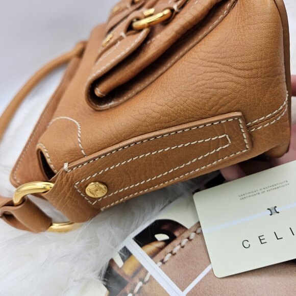 Cรฉline Satchel Leather Handbag - Picture 5 of 17